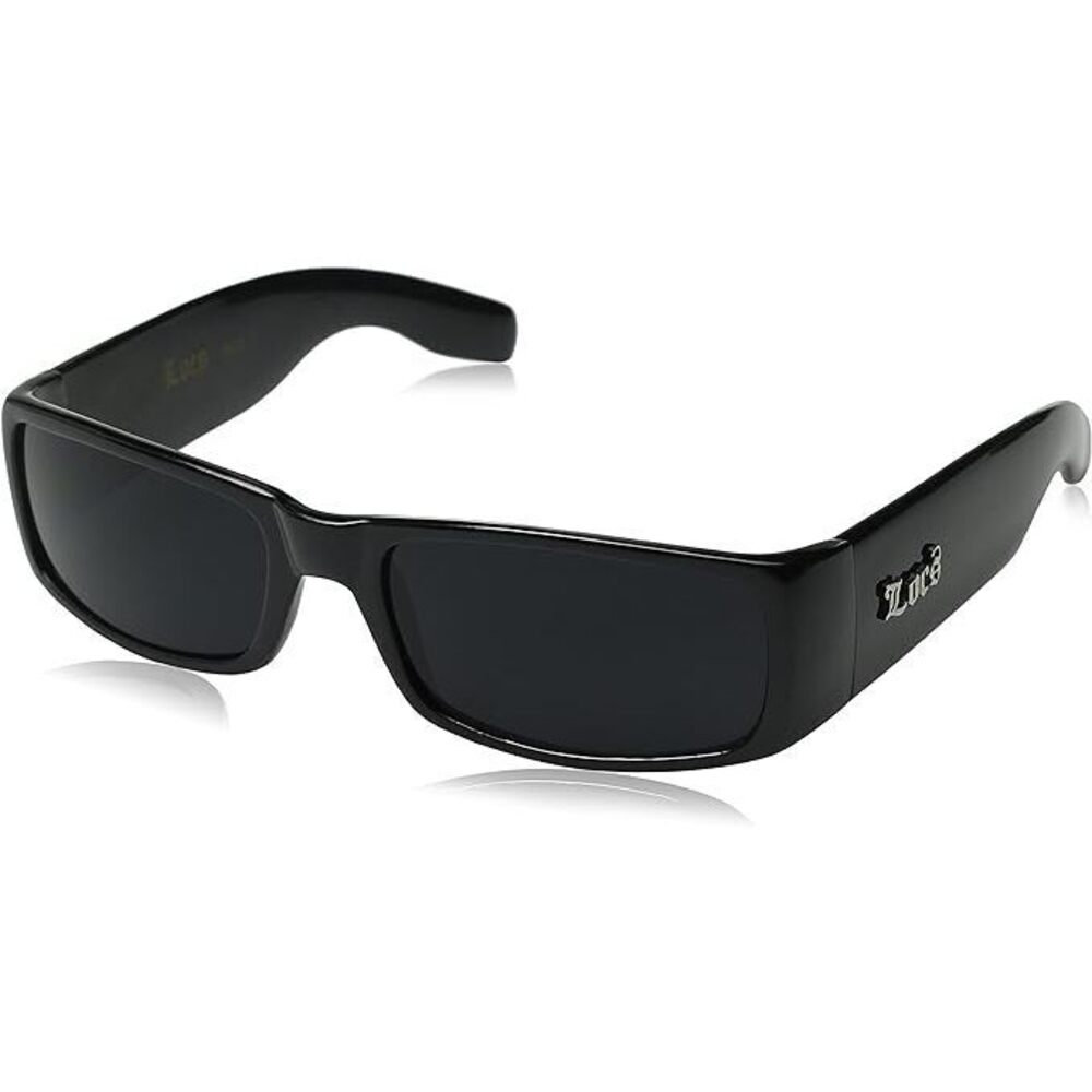 Dark Black Rectangle Sunglasses